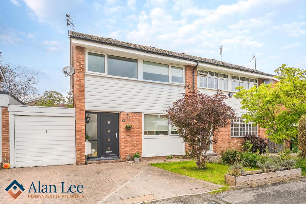 3-bed semi-detached on Sevenoaks Close, Macclesfield, SK10 3BE, £315,000
