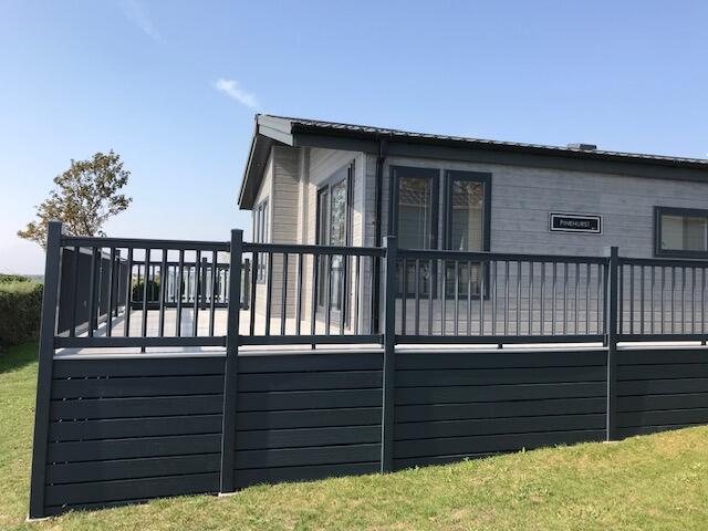 2-bed caravan on Pegwell Bay Holiday Park, £167,000