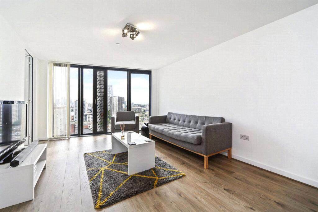 2-bed flat on Unex Tower, Station Street, London, E15, £550,000