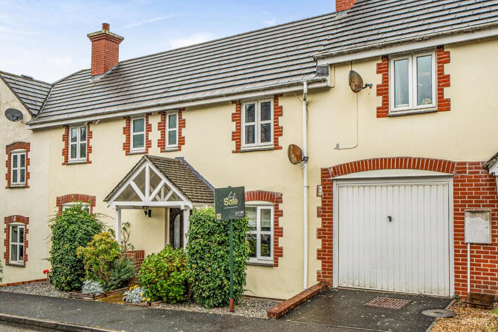 4-bed terraced on Kensey Valley Meadow, Launceston, Cornwall, PL15 9NB, £275,000