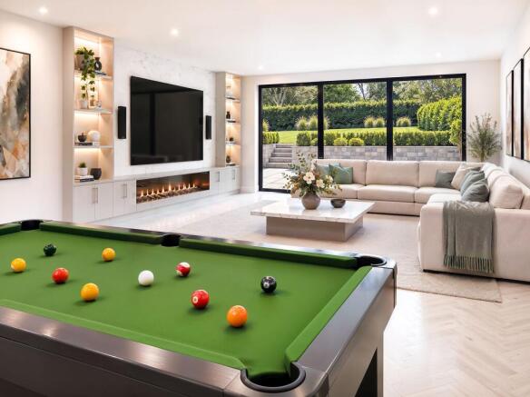 Lower Ground floor entertaining space