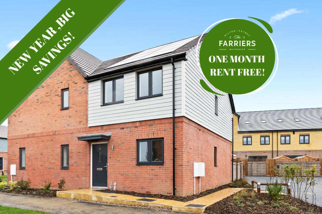 Main image of property: New Year, New Home, Big Savings! Cachena Gardens, Milton Keynes, Buckinghamshire, MK8