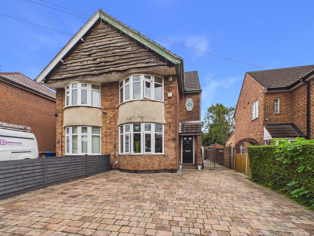 3-bed semi-detached on Chaddesden Park Road, Chaddesden, £250,000