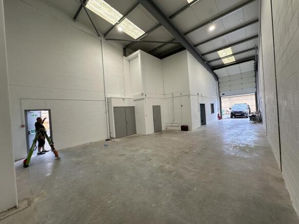 workshop/ storage from the rear