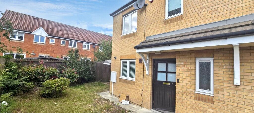 3-bed semi-detached on Moorland Square, Pallion, Sunderland, Tyne and Wear, SR4 6AJ, £110,000