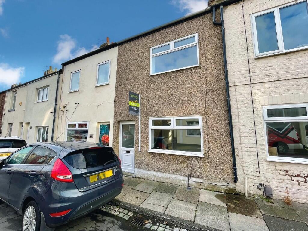 2-bed terraced on Dixon Street, TS12, £50,000