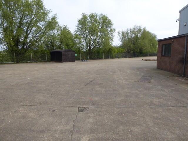 Extensive yard area