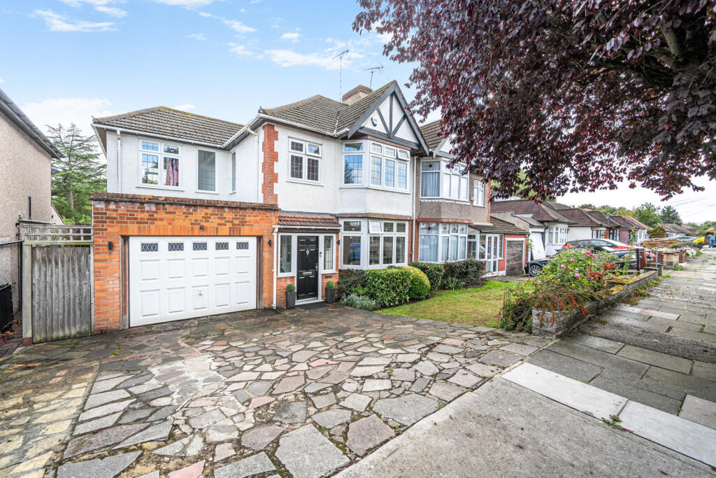 4-bed semi-detached on Kenneth Gardens, Stanmore, £975,000