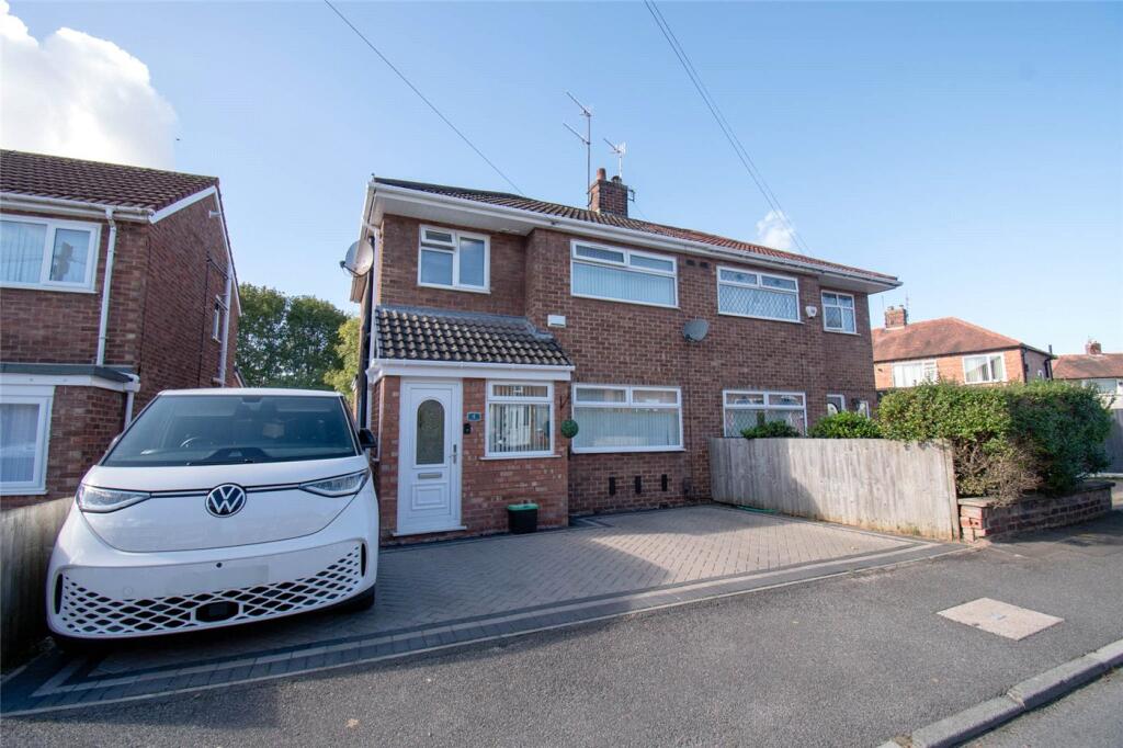 3-bed semi-detached on Linden Drive, Prenton, Wirral, £230,000