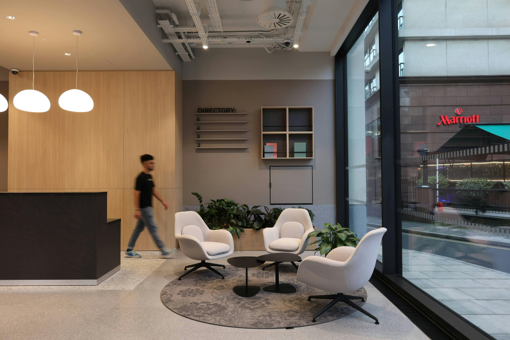 Refurbished reception