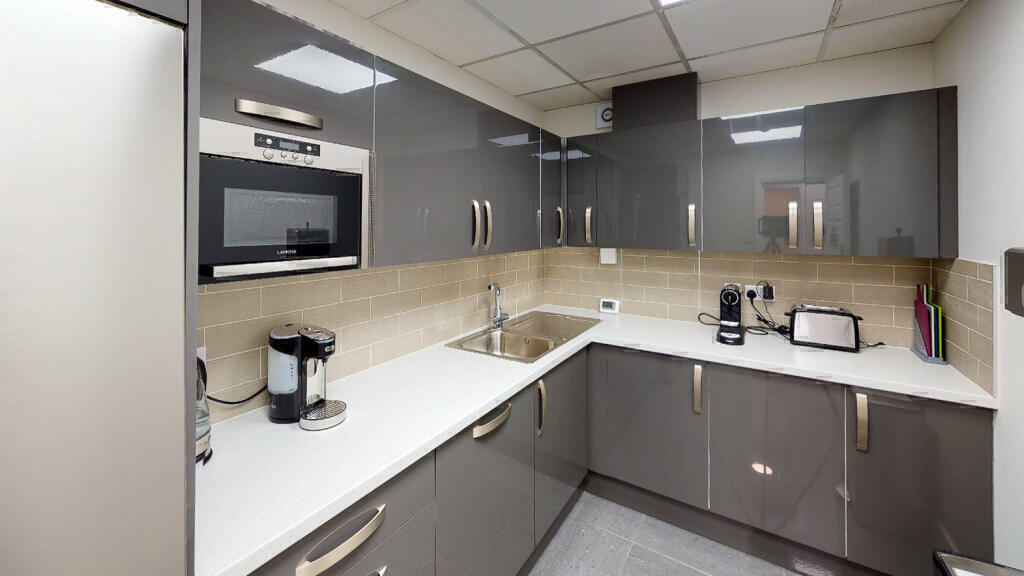 Shared kitchen on each floor