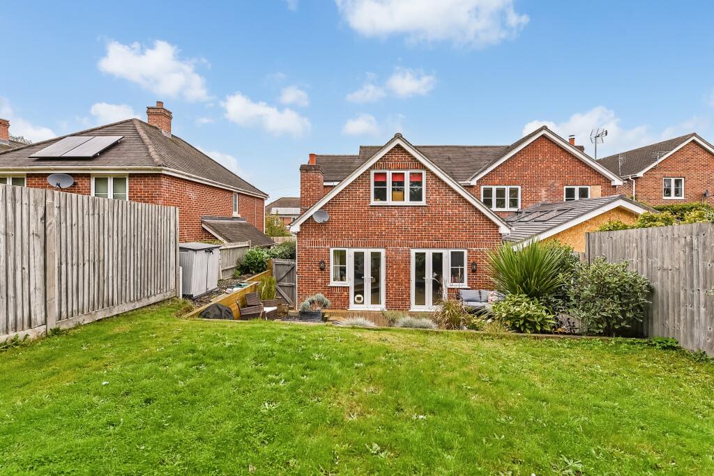 4-bed semi-detached on Spring Lane, Colden Common, Winchester, £475,000