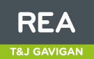 REA, T & J Gavigan Navan Estate Agent Logo