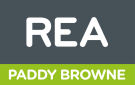 REA, Paddy Browne Estate Agent Logo