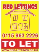 Red Lettings, Hucknall Estate Agent Logo