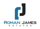 Roman James Estates, Blackpool Logo