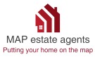MAP Estate Agents, Barncoose Logo