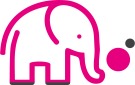 Pink Elephant, Bradford Logo