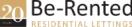 Be-Rented, Glasgow Estate Agent Logo