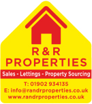 R & R Properties, Wolverhampton Logo