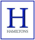 Hamiltons Property Services New Homes, Frimley Green Logo