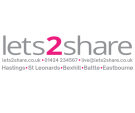 Lets2Share Ltd, Covering East Sussex Logo