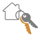 Golden Key Properties, Covering London Estate Agent Logo