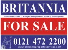 Britannia Property Services, Selly Oak Logo