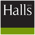 Halls Estate Agents, Worcester Logo