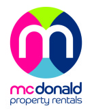McDonald Property Rentals, Blackpool Logo