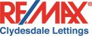 Remax Clydesdale & Tweeddale, Lanark - lettings Logo