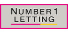 Number 1 Letting Ltd, Pontefract Logo