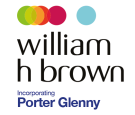 William H. Brown Incorporating Porter Glenny, Grays Lettings Logo