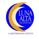 Luna Alta Properties S.L., Gata de Gorgos, Alicante Logo