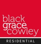 Black Grace Cowley, Isle of Man Logo