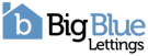 Big Blue Lettings, Leeds Logo