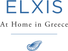 Elxis, At Home in Greece Logo