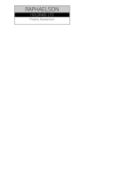 RAPHAELSON HOLDINGS LTD, Renfrewshire Logo