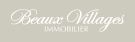 Beaux Villages Immobilier, Gironde Estate Agent Logo