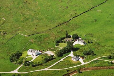 Inchnadamph Lodge aerial view