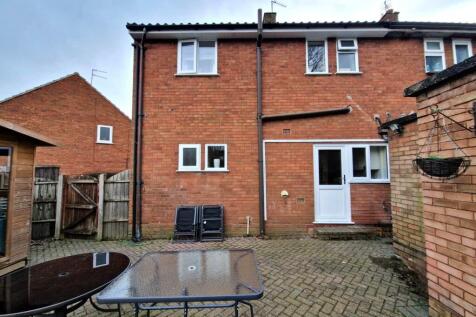 Rear of property