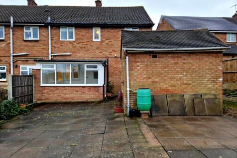 Rear of property