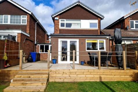 Rear of property