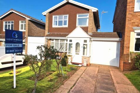 Delafield Way, Rugeley- 3 Bedroom Detached for Sa