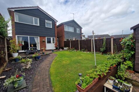 Rear of property