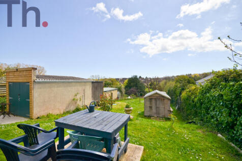 Rear Garden &amp; Garage.JPG