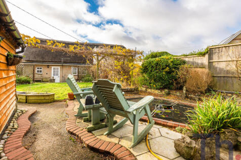 Seating Area with Pond