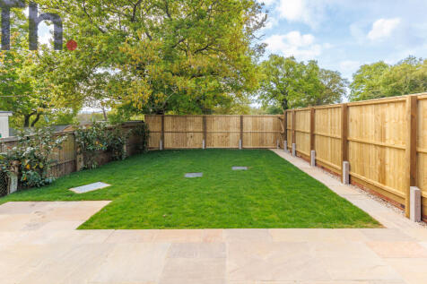 Rear Garden with Sylvan Setting