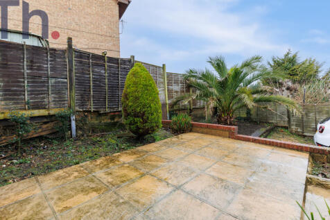 Raised Patio Area