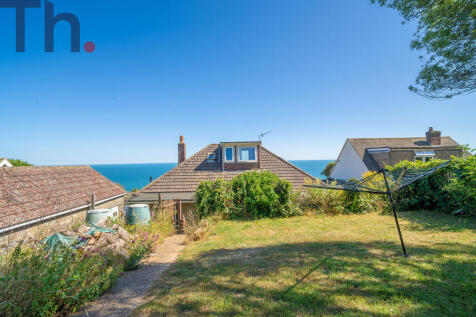Rear Garden with Sea Views